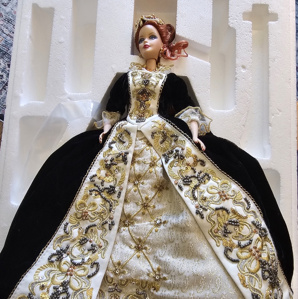 Mattel Fabergé Imperial Grace Barbie Porcelain Doll